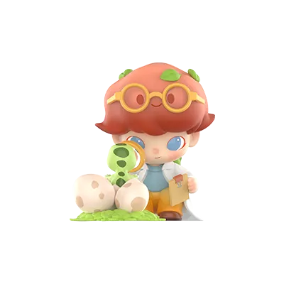 DIMOO Jurassic World Series Dinosaur Egg Researcher Figure