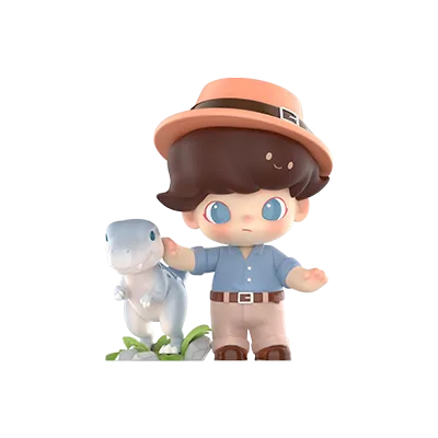 DIMOO Jurassic World Series Dinosaur Trainer Figure
