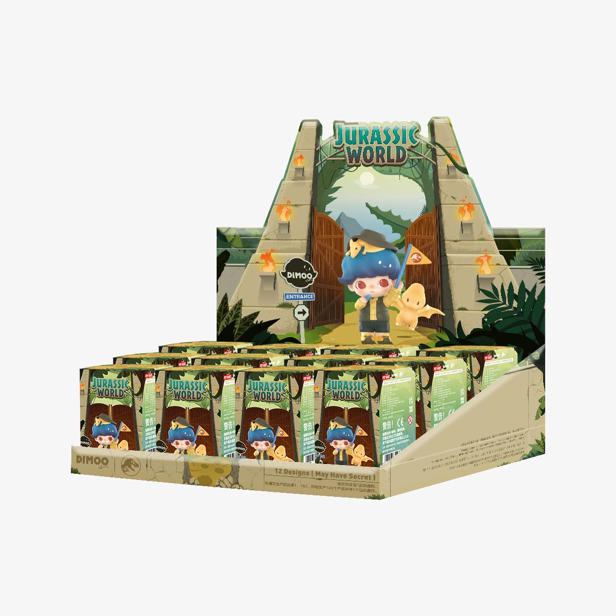 DIMOO Jurassic World Series Wholeset POPMART