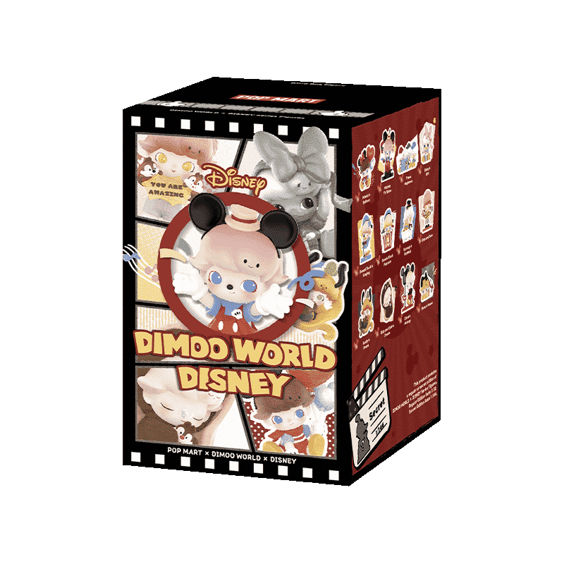 DIMOO WORLD × DISNEY Series Figures Single Blind Box