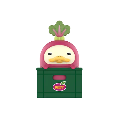 DUCKOO FARM Beetroot figure collectible from Pop Mart series