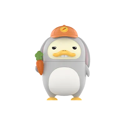 DUCKOO FARM Lop-Eared Rabbit figure collectible from Pop Mart series