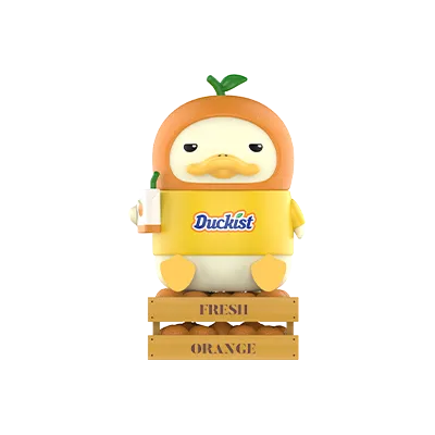 DUCKOO FARM Orange figure collectible from Pop Mart series