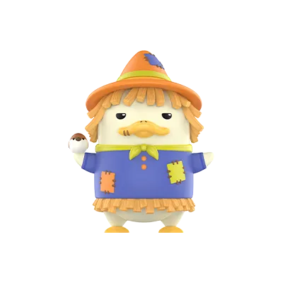 DUCKOO FARM Scarecrow figure collectible from Pop Mart series
