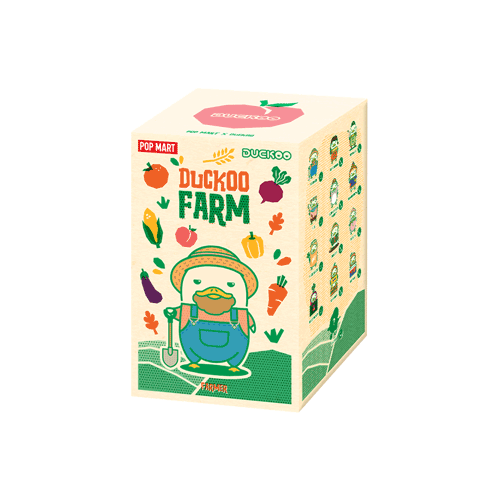 Single box from Pop Mart DUCKOO FARM Series Figures