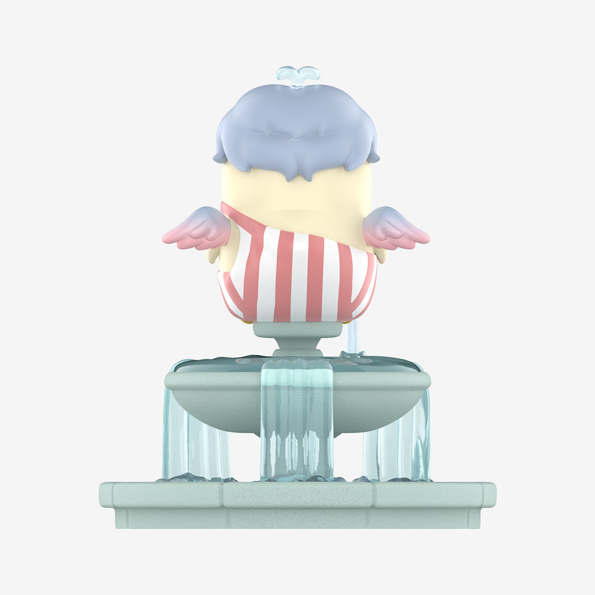 Back view of Pop Mart DUCKOO FOUNTAIN Comic Con Limited Figure