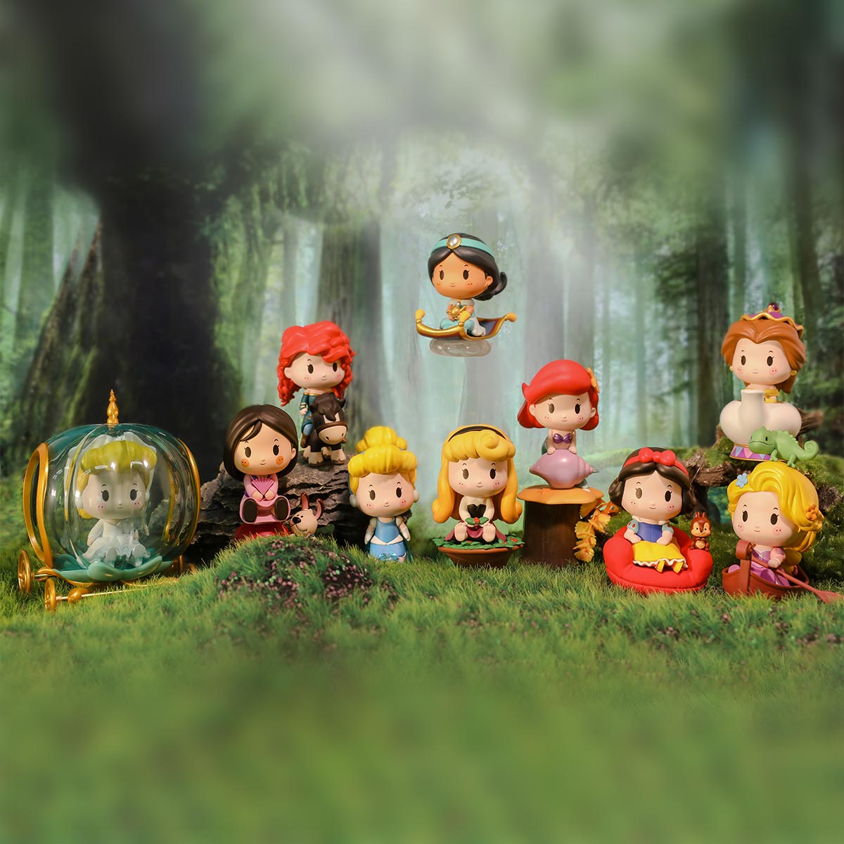 Disney Princess Exclusive Ride Series all characters collection