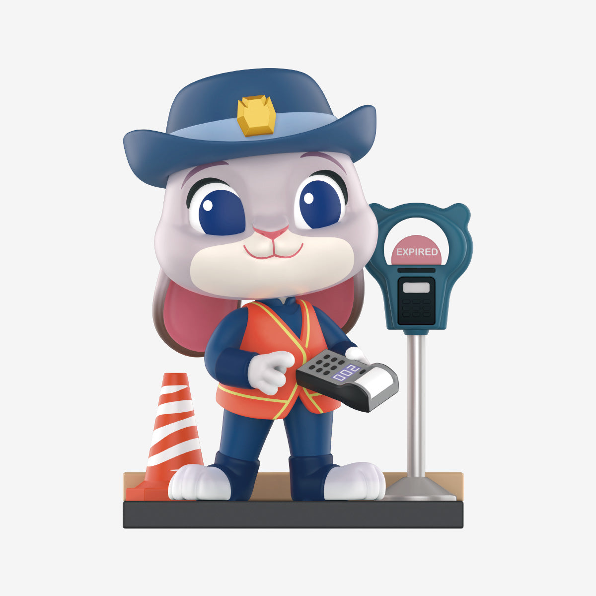 Disney Zootopia Series Figures Judy Hopps meter maid edition