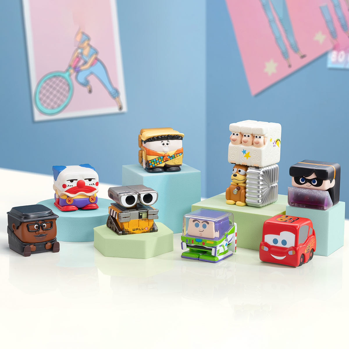 Disney Pixar POP CUBE-1 Series all characters lineup