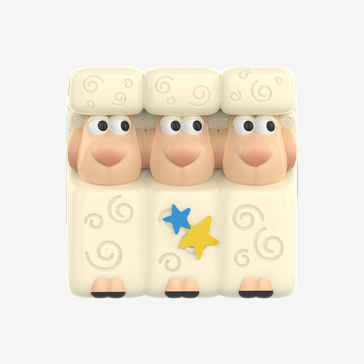 Disney Pixar POP CUBE-1 Series Billy, Goat, and Gruff figures