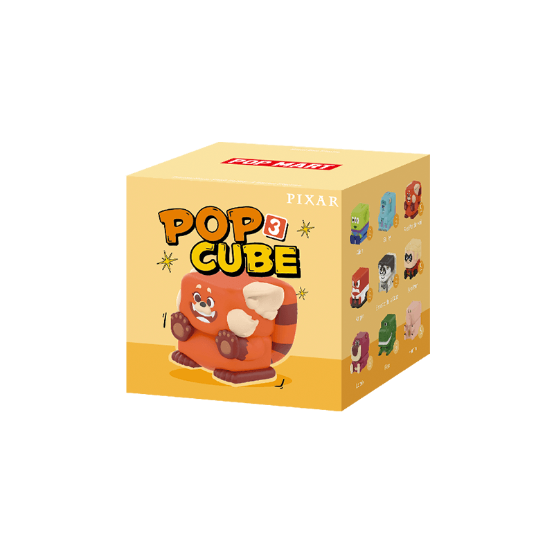 Disney Pixar POP CUBE-3 Series Figures single blind box collectible