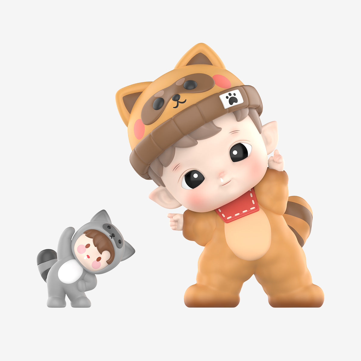 HACIPUPU Adventures In The Woods Series Figures Little Raccoon