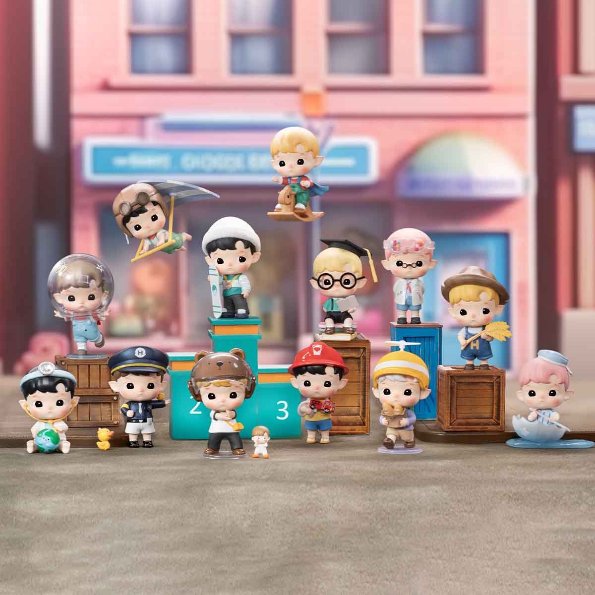 HACIPUPU My Little Hero Series Figures All Characters