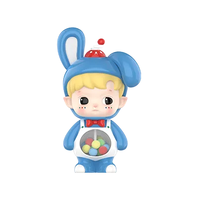 HACIPUPU Rolling Time Machine Series Bunny Snow Cone Figure