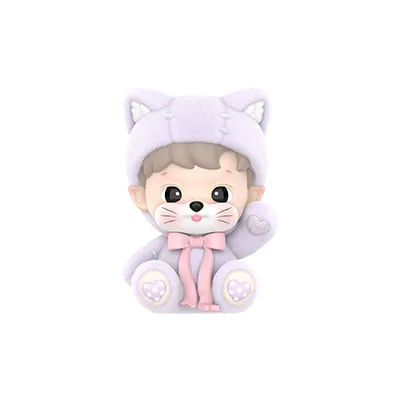 HACIPUPU Rolling Time Machine Series Hey and See You Figure