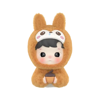 HACIPUPU Snuggle With You Series Cuddly Squirrel Figure