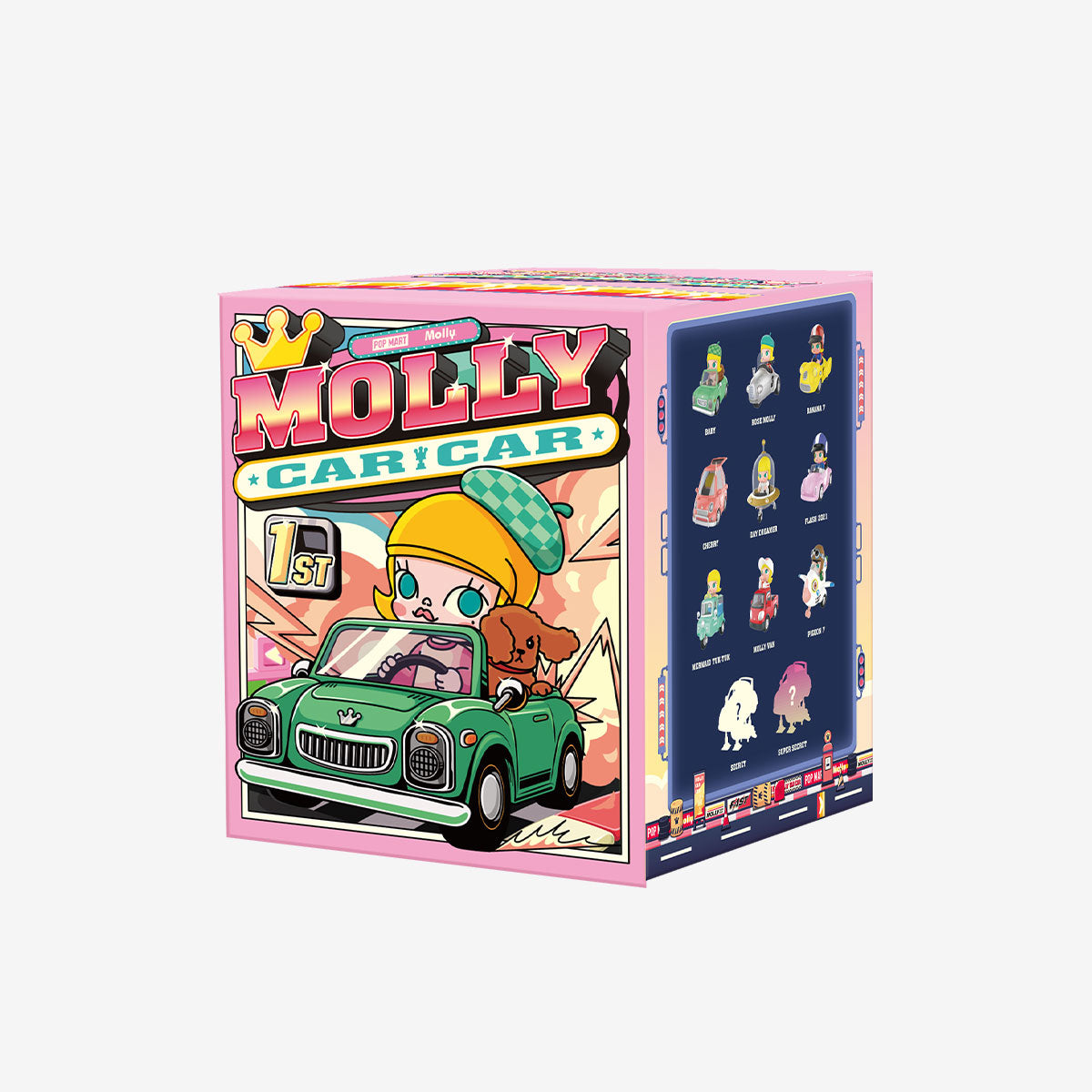 MOLLY Car Car Series mini blind box packaging
