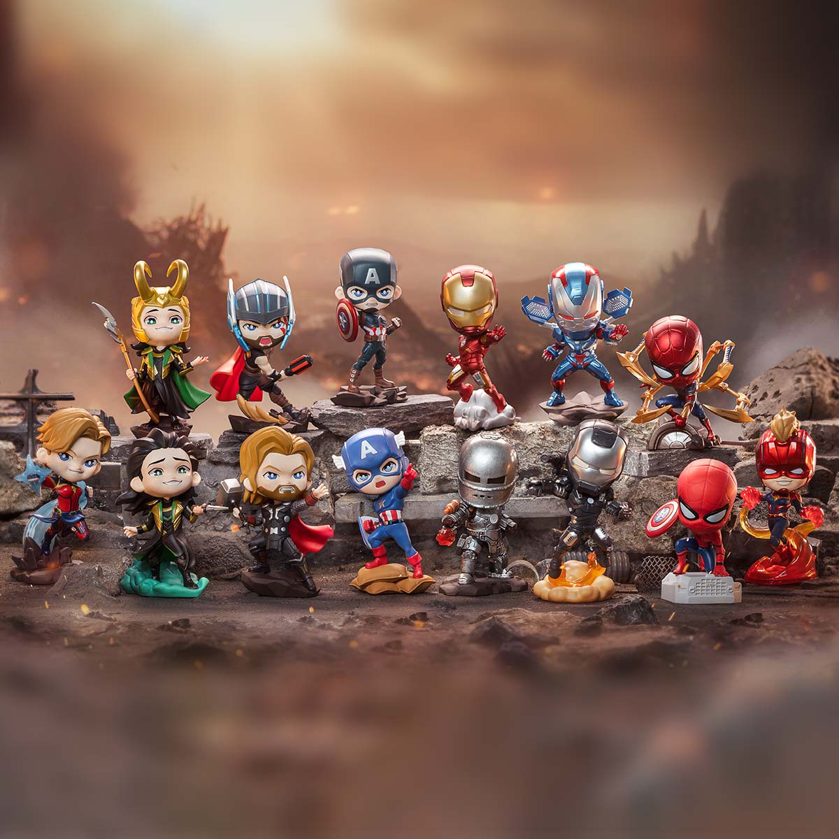 Marvel Infinity Saga Series all collectible characters
