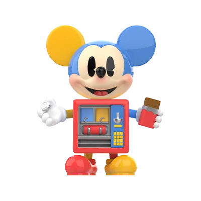 Disney Mickey Childhood of Boundless Imagination Vending Machine Mickey figure