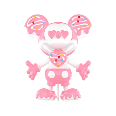 Disney Mickey Childhood of Boundless Imagination White Chocolate Mickey figure