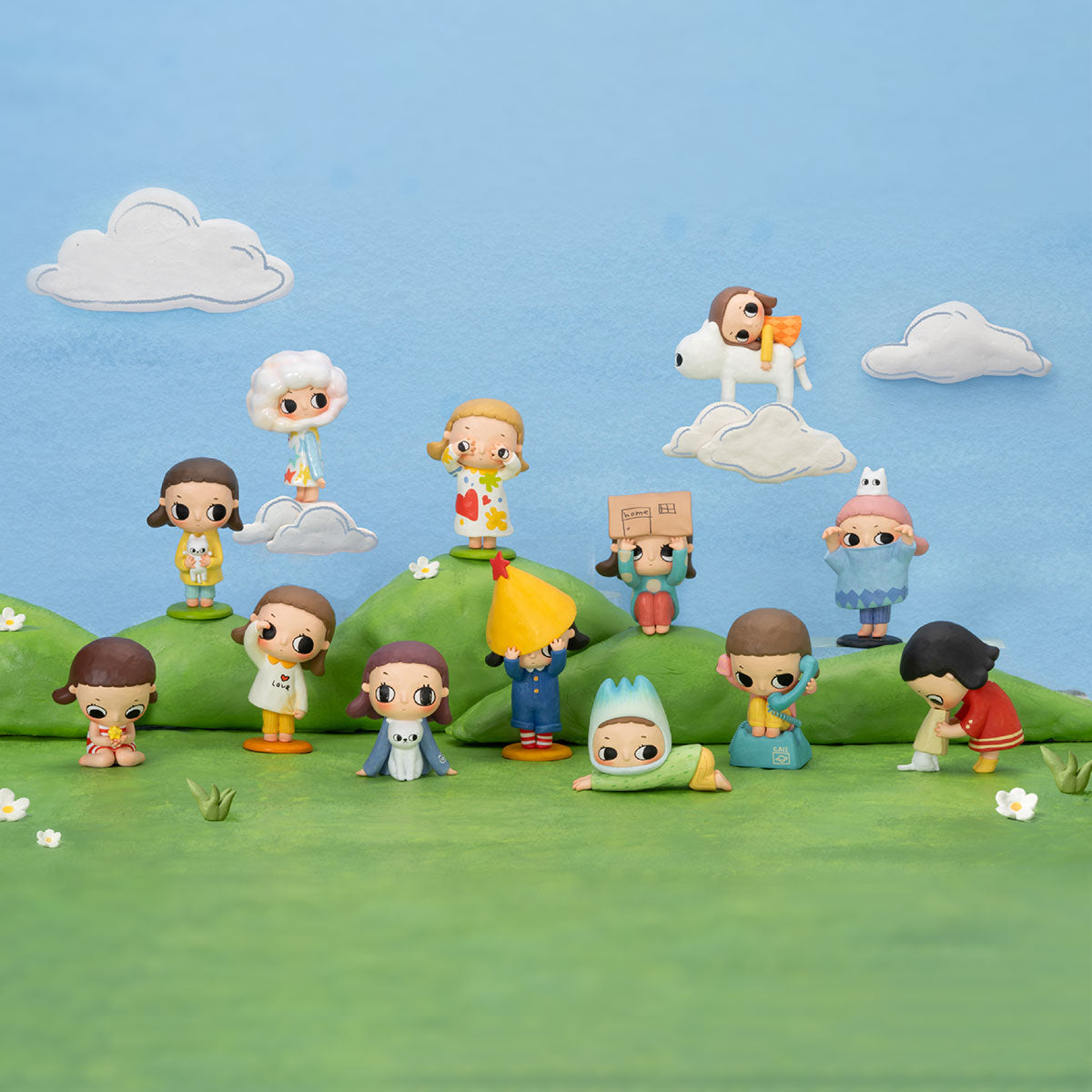 Nyota’s Fluffy Life Series Figures All Characters