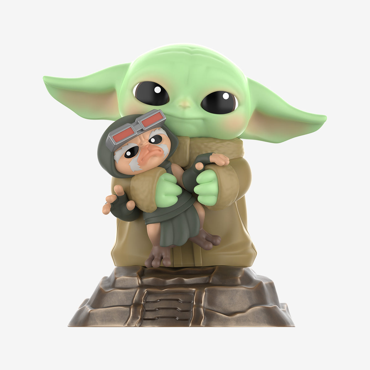 Grogu and Anzellan secret collectible figure from Mandalorian Series