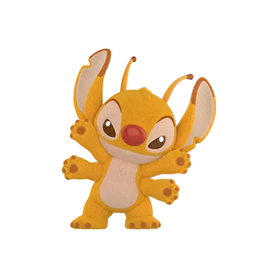 Disney Stitch Little Emotions Grumpy and Unsociable collectible figure