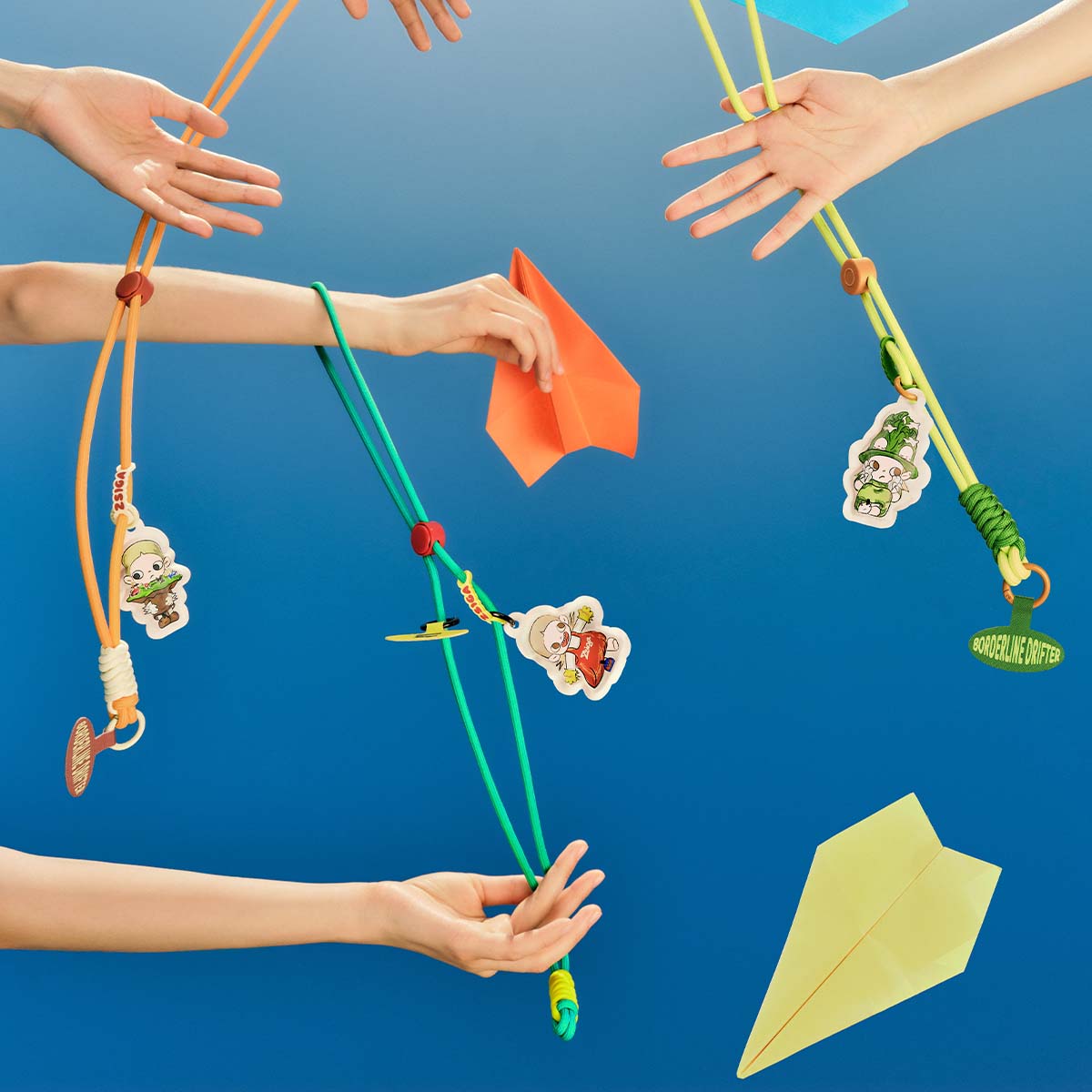 Zsiga Borderline Drifter Series Phone Charm All Characters