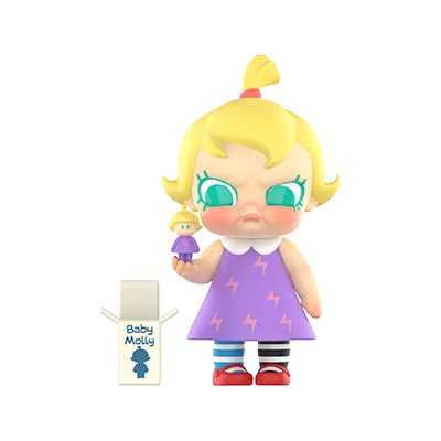 Baby Molly When I was Three! Series-Acrylic Clip Blind Box