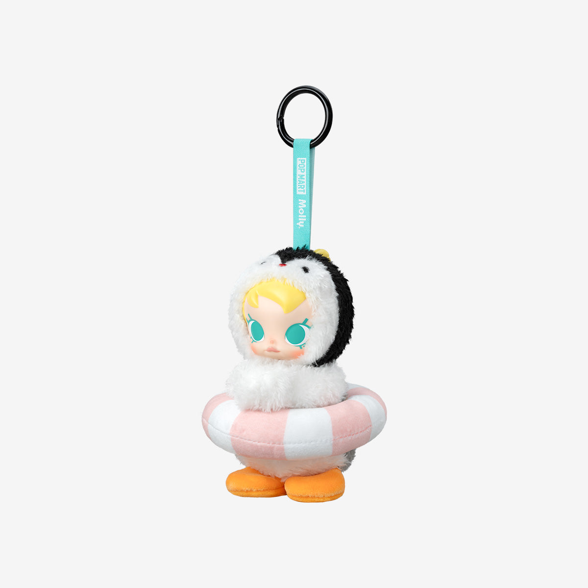 Baby Molly × Pingu Happy Fishing plush pendant – Don’t Wanna Go Home design