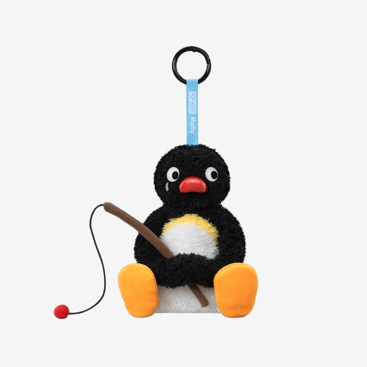 Baby Molly × Pingu Happy Fishing plush pendant – Where’s My Fish design