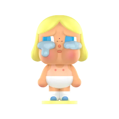 Pop Mart CRYBABY Crying Again Series Figures Baby Blonde
