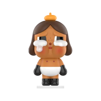 Pop Mart CRYBABY Crying Again Series Figures Baby Brown