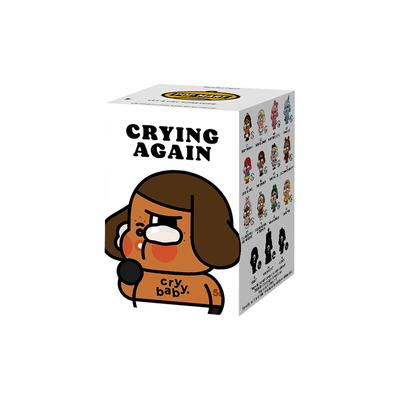 Pop Mart CRYBABY Crying Again Series Figures mini box