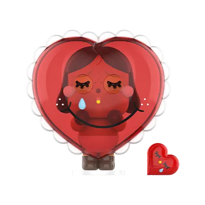 Pop Mart CRYBABY Crying For Love Series Figures Heart Broken