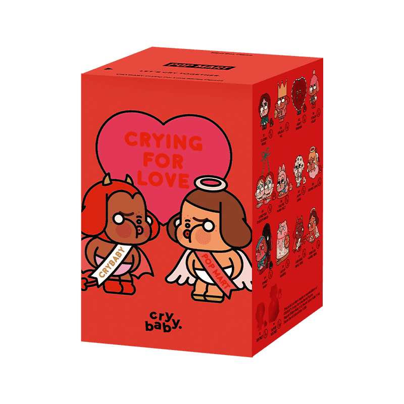 Pop Mart CRYBABY Crying For Love Series Figures mini box