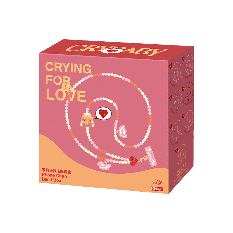 CRYBABY Crying For Love Series-Phone Charm Blind Box