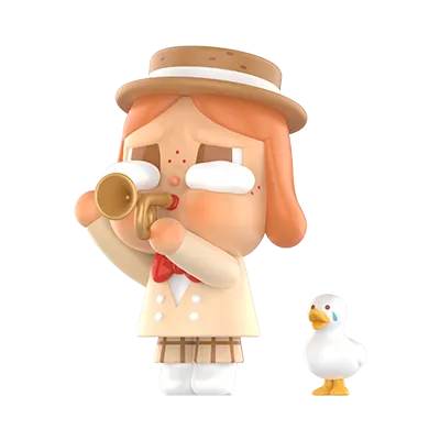 CRYBABY Crying Parade Series The Trumpet figure playing a brass instrument