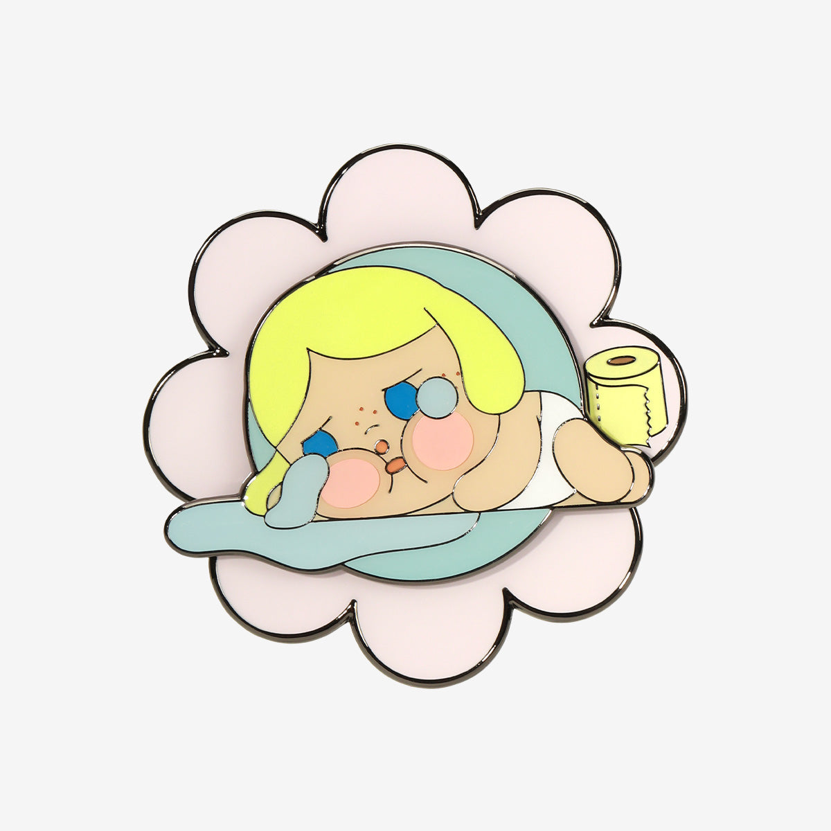 Pop Mart CRYBABY Sad Club Series Fidget Spinner Big Cleaning Day design