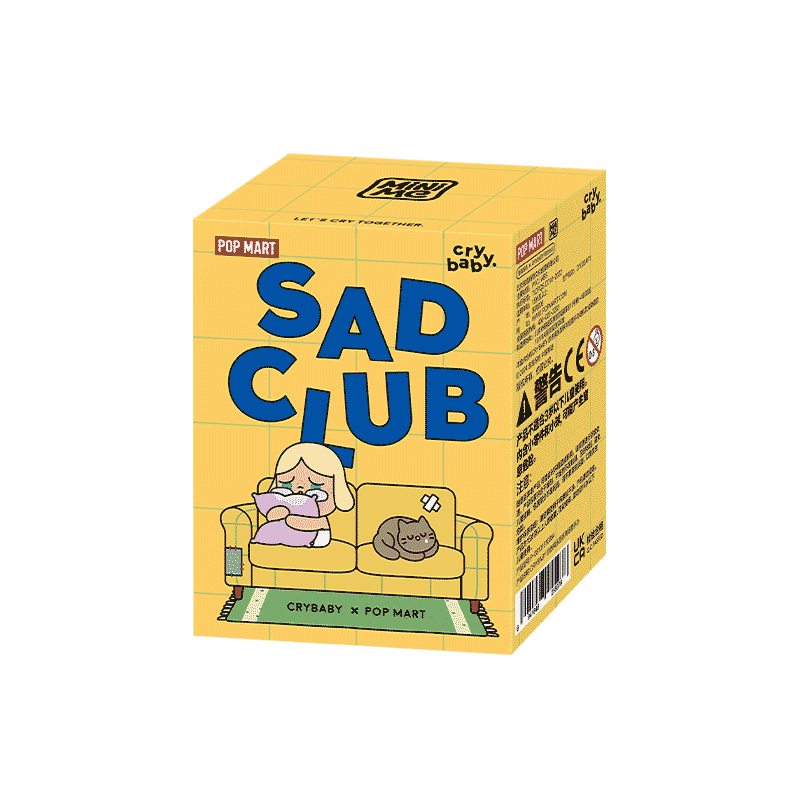 Pop Mart CRYBABY Sad Club Series Scene Sets single blind box