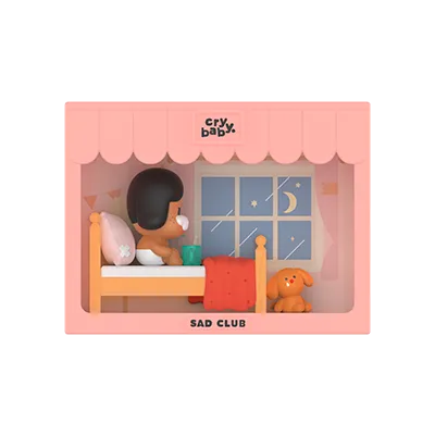 CRYBABY Sad Club Series Scene Sets