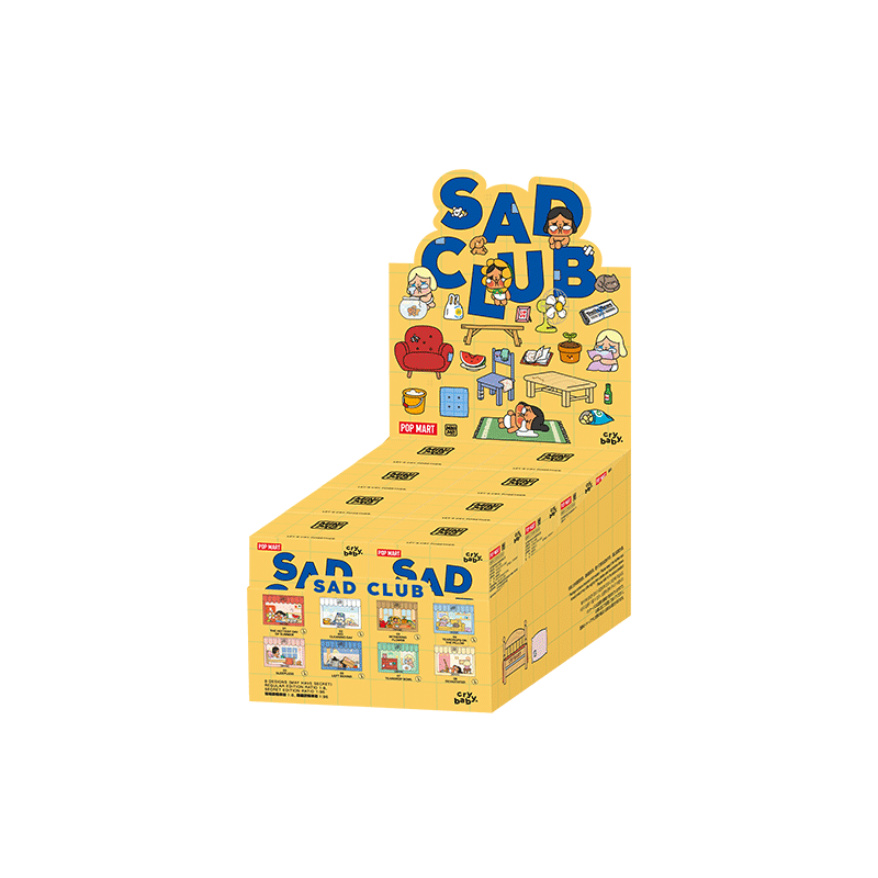 Pop Mart CRYBABY Sad Club Series Scene Sets full collection big box