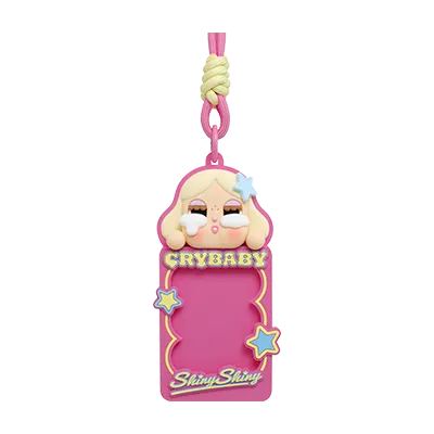 Pop Mart CRYBABY Shiny Shiny Series Card Holder Shiny Singer design