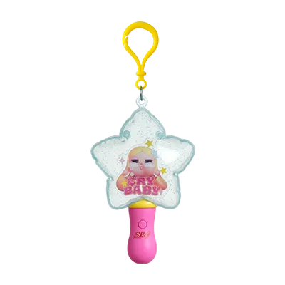 Pop Mart CRYBABY Shiny Shiny Series Luminous Pendant Shiny Singer design