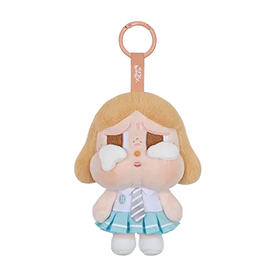 Pop Mart CRYBABY Sunset Concert Series Plush Pendant Beige Blue