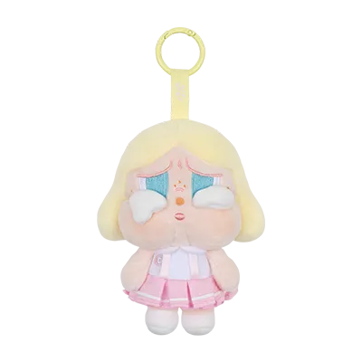 Pop Mart CRYBABY Sunset Concert Series Plush Pendant Pink White