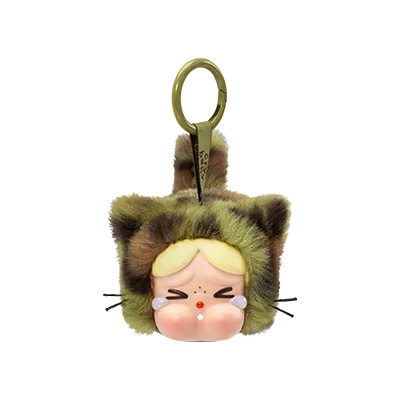 Pop Mart CRYBABY Wild but Cutie Series Vinyl Plush Pendant Camo Cutie