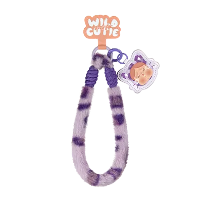 Pop Mart CRYBABY Wild but Cutie Series Phone Charm Neon Cutie