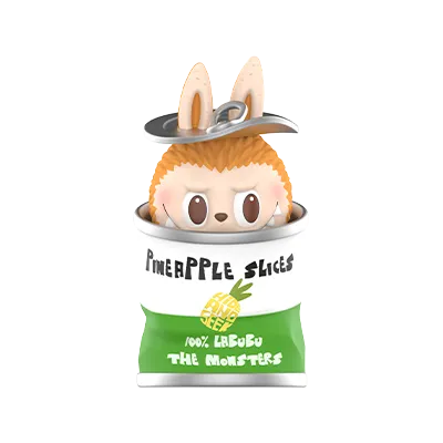Pop Mart Labubu Almost Hidden Series blind box figure Canned Pineapple collectible