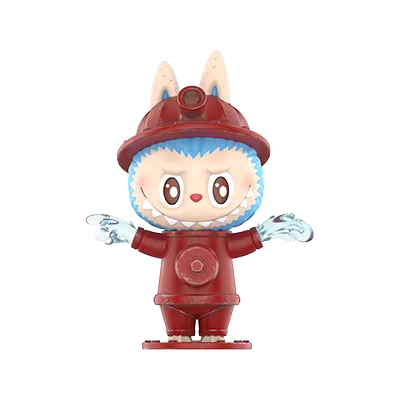 Pop Mart Labubu Almost Hidden Series blind box figure Fire Hydrant collectible